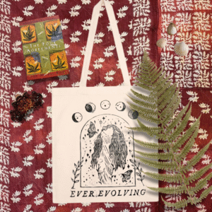 Earth Positive heavy shopper Tote Bag | Choose your design