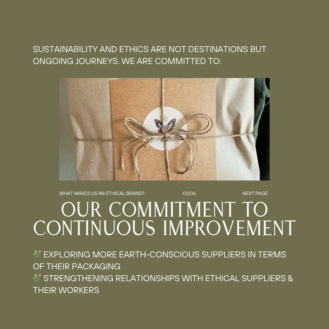 What makes us an ethical brand Carousel post (5)