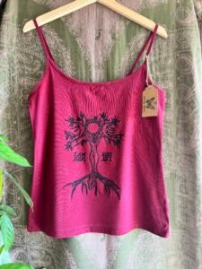 Up-cycled Cami top (size 14)